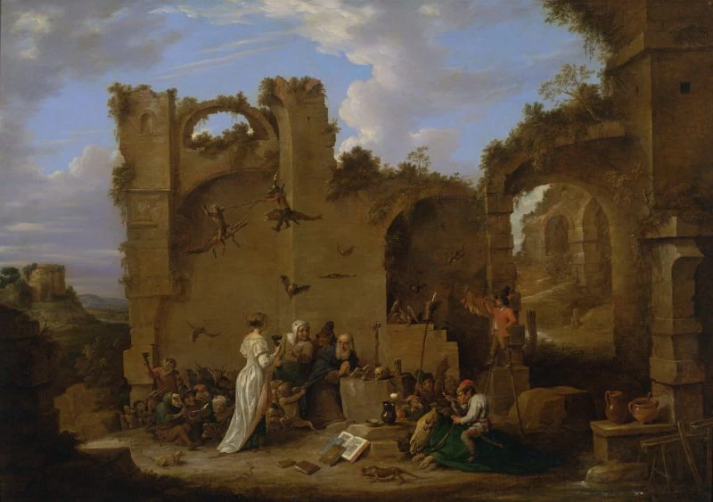 Le tentazioni di sant'Antonio - National Museum of Western Art